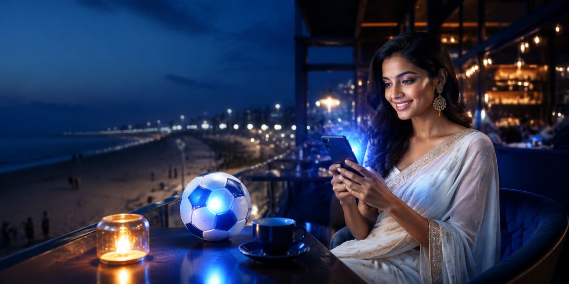Sports betting fan enjoying football and cricket in Chennai