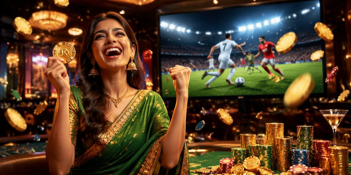 Indian player enjoying secure betting on mobile at 1664